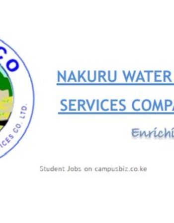 NAKURU WATER & SANITATION SERVICES CO LTD